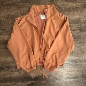 Women's Orange Athletic Jacket